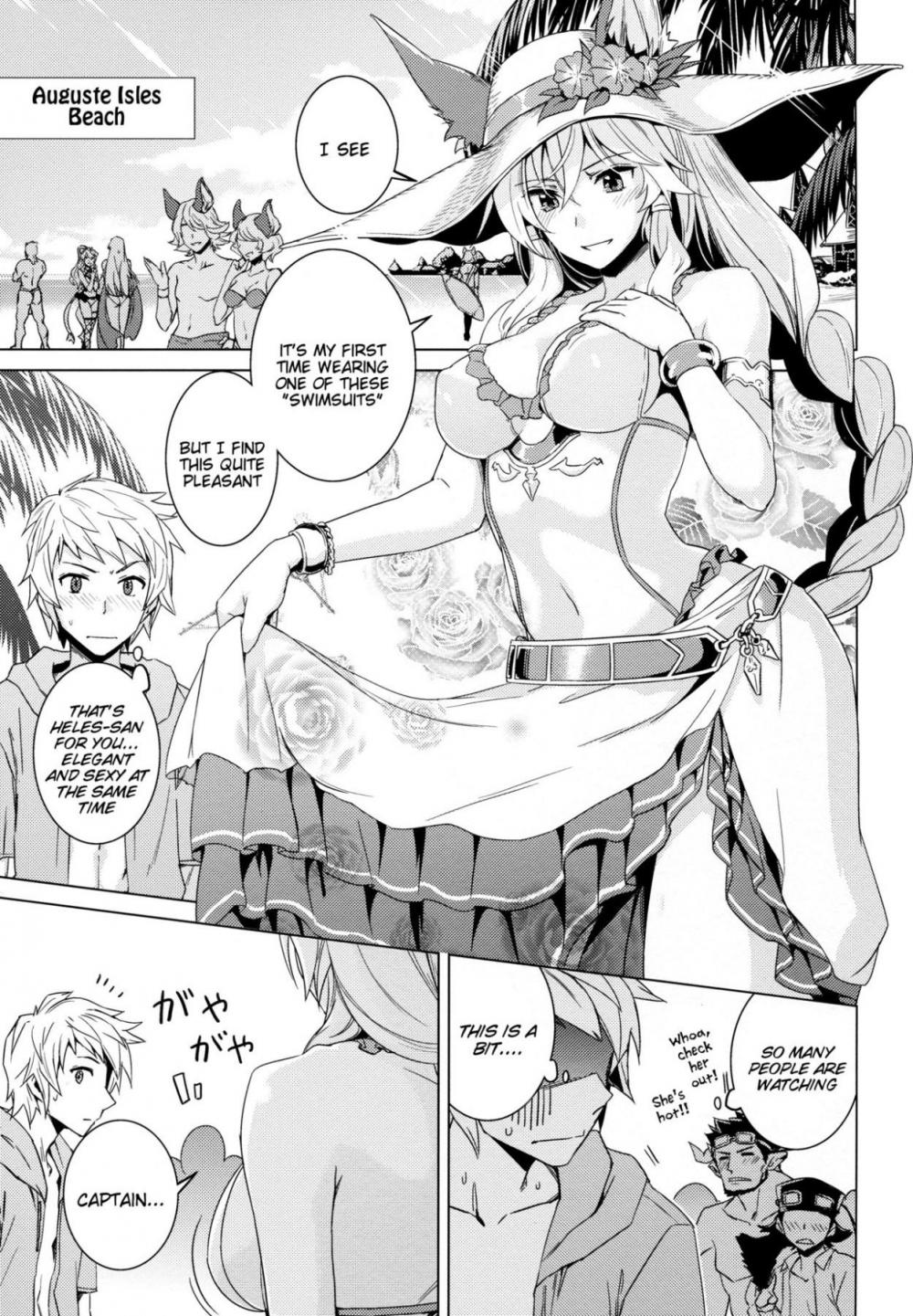 Hentai Manga Comic-Beachside Royal Sex-Read-3